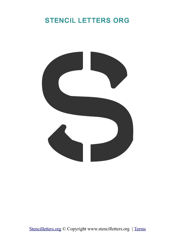 PDF Stencil Template S